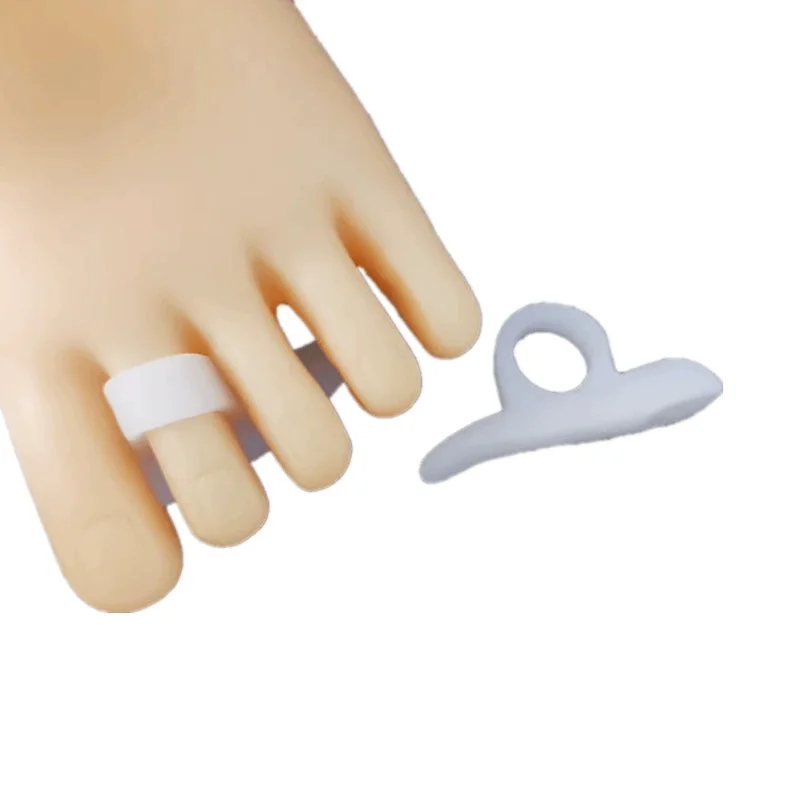 1/2/3/4/8Pair Silicone Toe Protector Foot Corns Calluses Blister Protection Splitter Finger Bunion Orthopedic Separator Pedicure