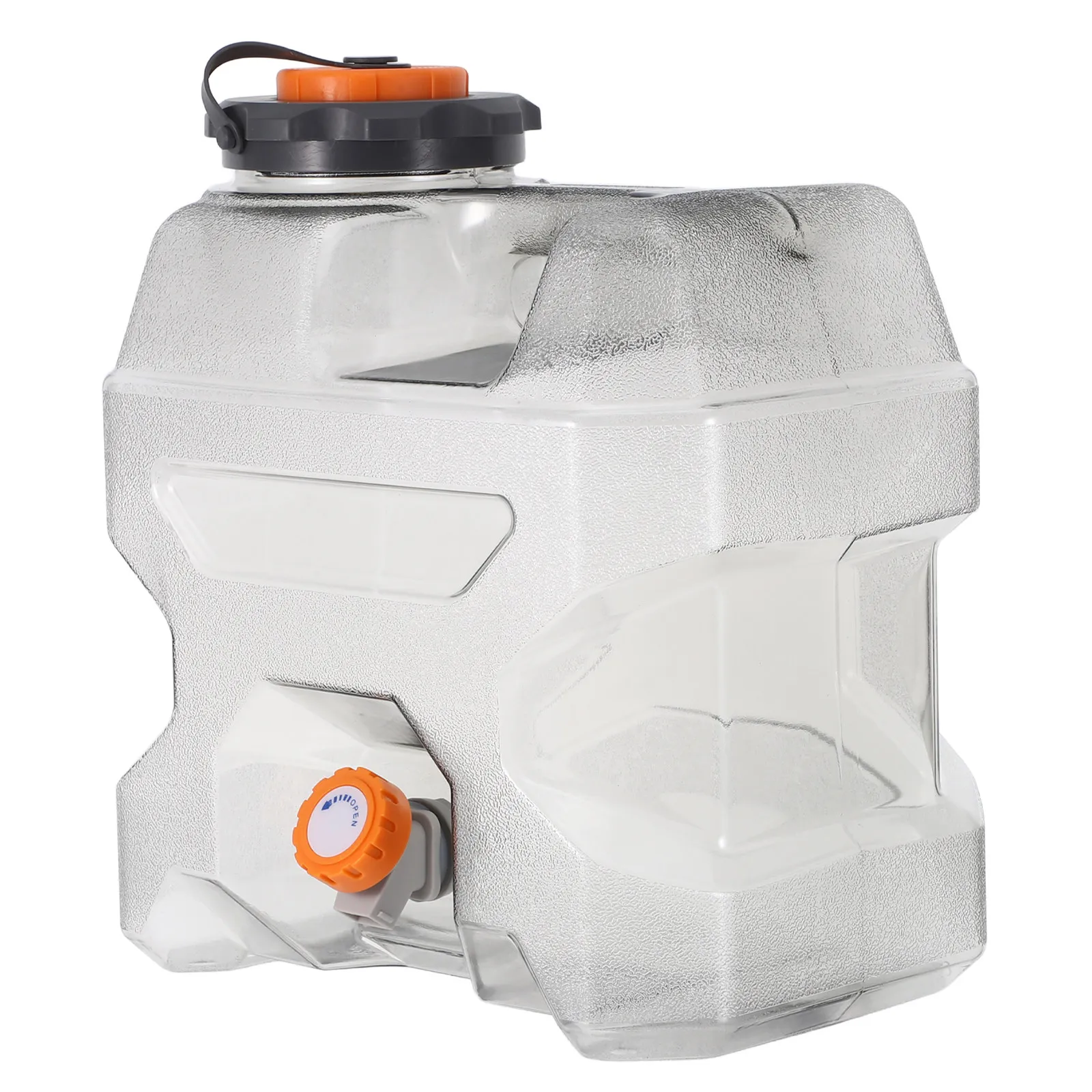 

12L Portable Water Container for Camping Outdoor Hiking Travel Emergency Use Leakproof Tap Food Grade Pc Large Capacity Water