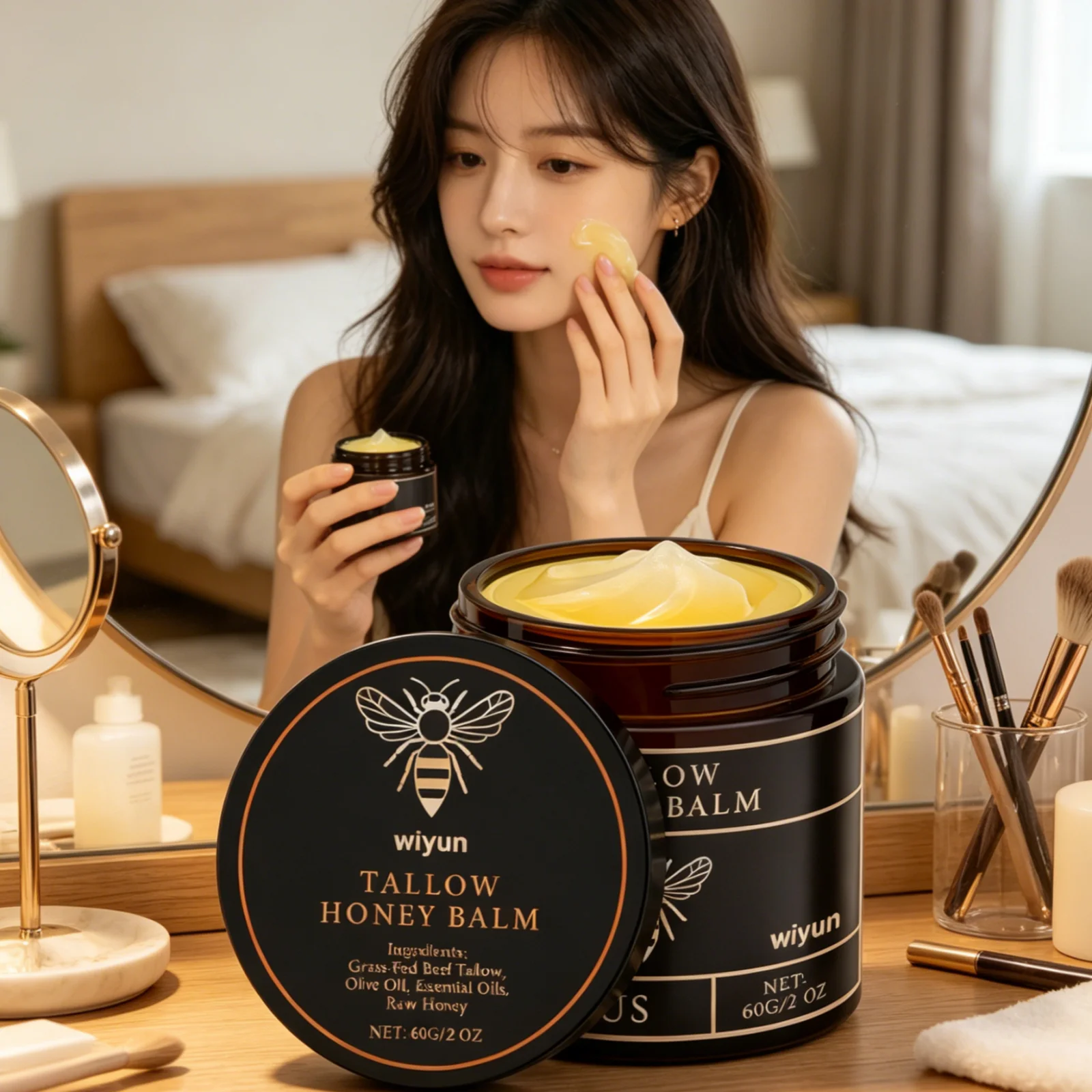 Wiyun Tallow Honey Balm Long Lasting Hydration Relieve Dry Rough Skin Soft  Smooth Gentle Formula Beef Tallow Moisturizing Balm - AliExpress 66