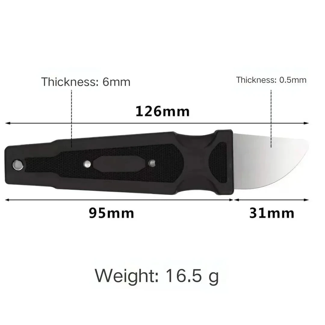 Stainless Steel Pry Bar for Mobile Phone Tablet Repair Boot Shell Disassembly Tool Metal Injection Molding Scraper