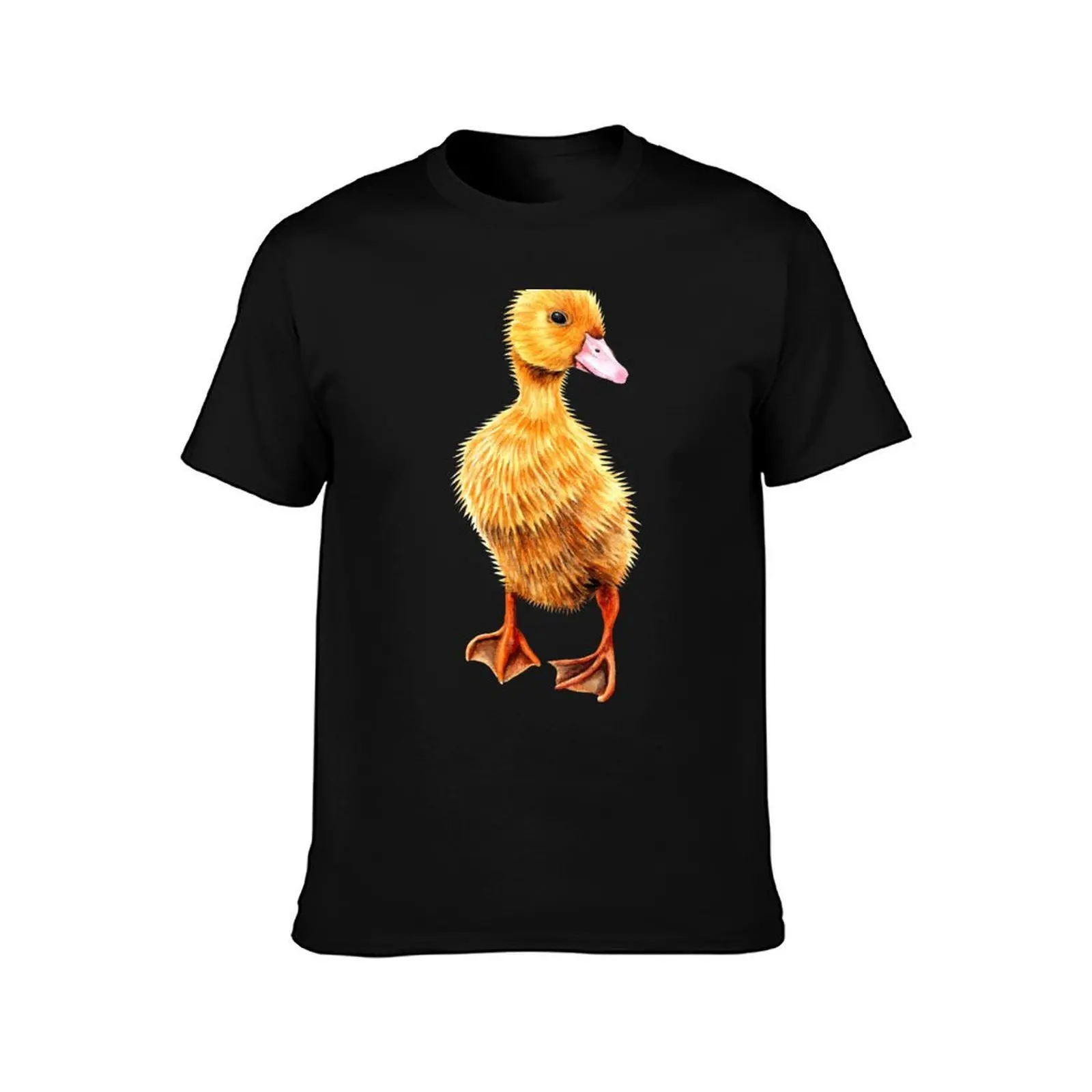 Yellow duckling T-Shirt Modern Print Casual T-Shirt