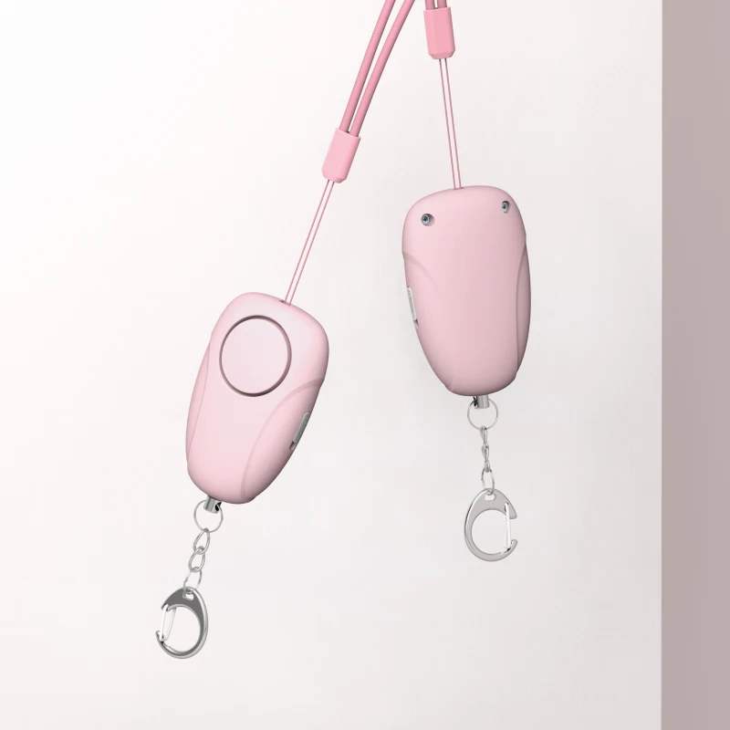 울프 방지 소녀 호신 경보, 충전식 보안 경보, 개인 안전, 시끄러운 비상 경보, 120dB