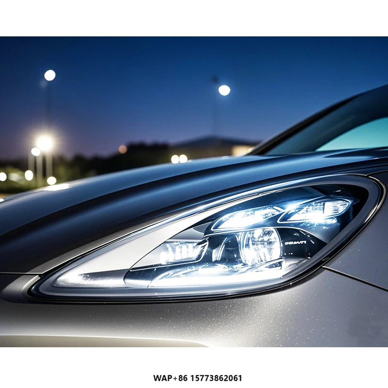 

Car Modification Upgrade 2023 Car Lights LED Headlight Front Bumper Headlight for Por Cayenne 2011-2014