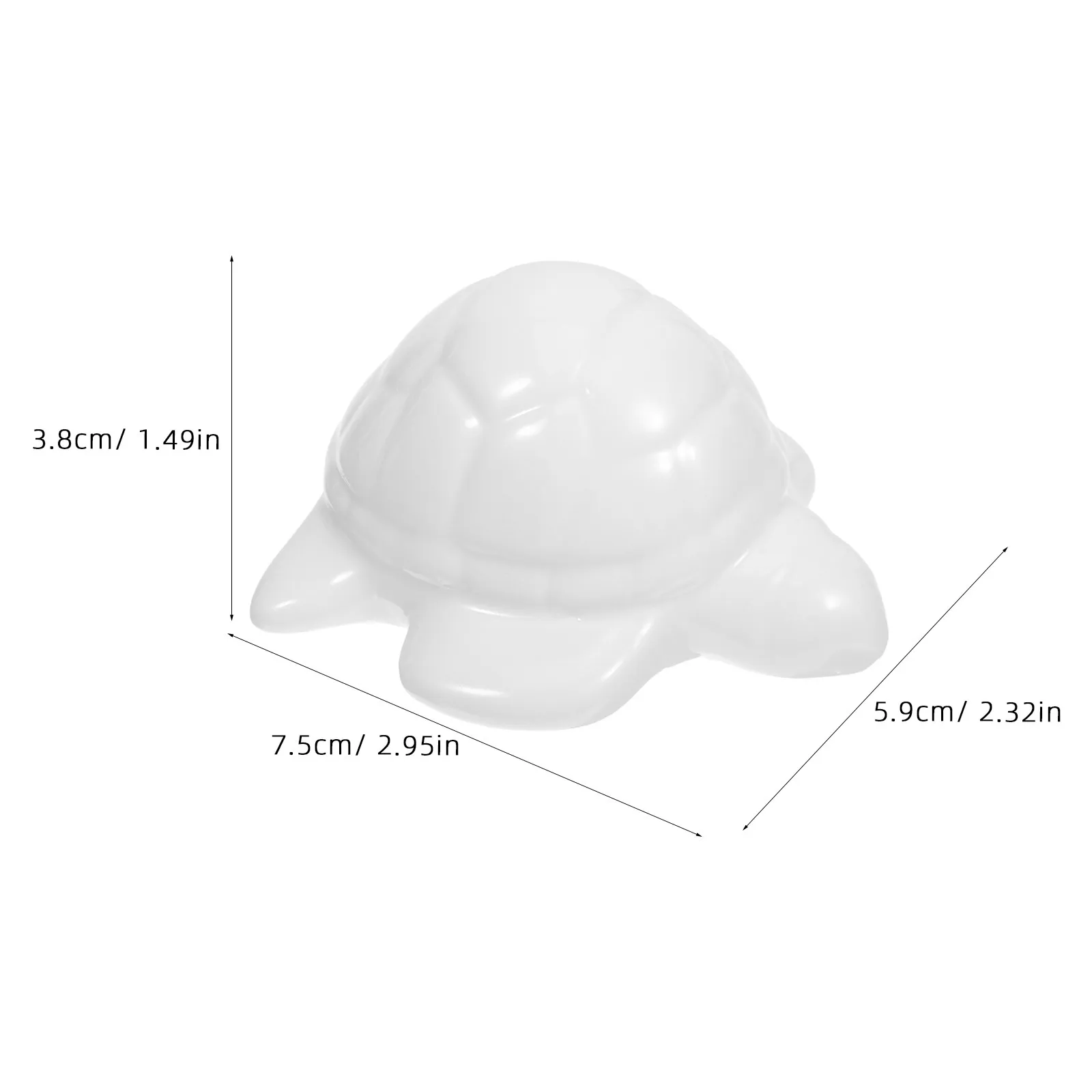 2Pcs Turtle Toilet Bolt Caps Decorative Ceramic Animal Design Dust Prevention Easy Installation Safety for Bathroom Decor