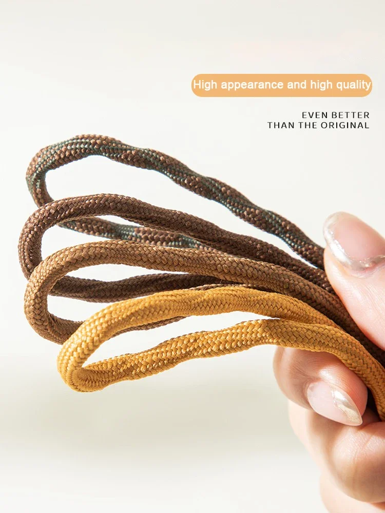 أربطة أحذية رياضية متينة جديدة مضادة للانزلاق لأربطة أحذية تسلق الجبال المنسوجة الكروية المزدوجة للاستخدام الخارجي عالي التحمل #5