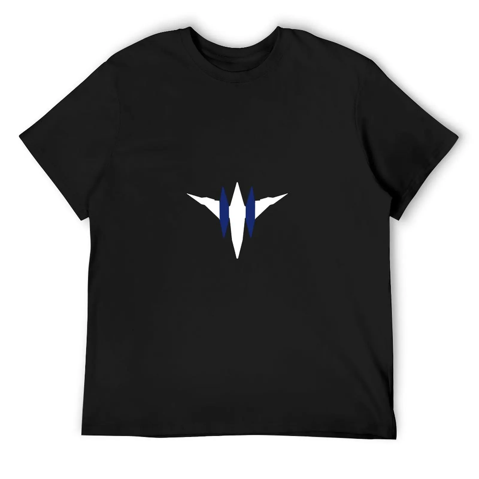 Minimal Arwing (White and Blue) T-Shirt for a boy hippie clothes T-shirt men