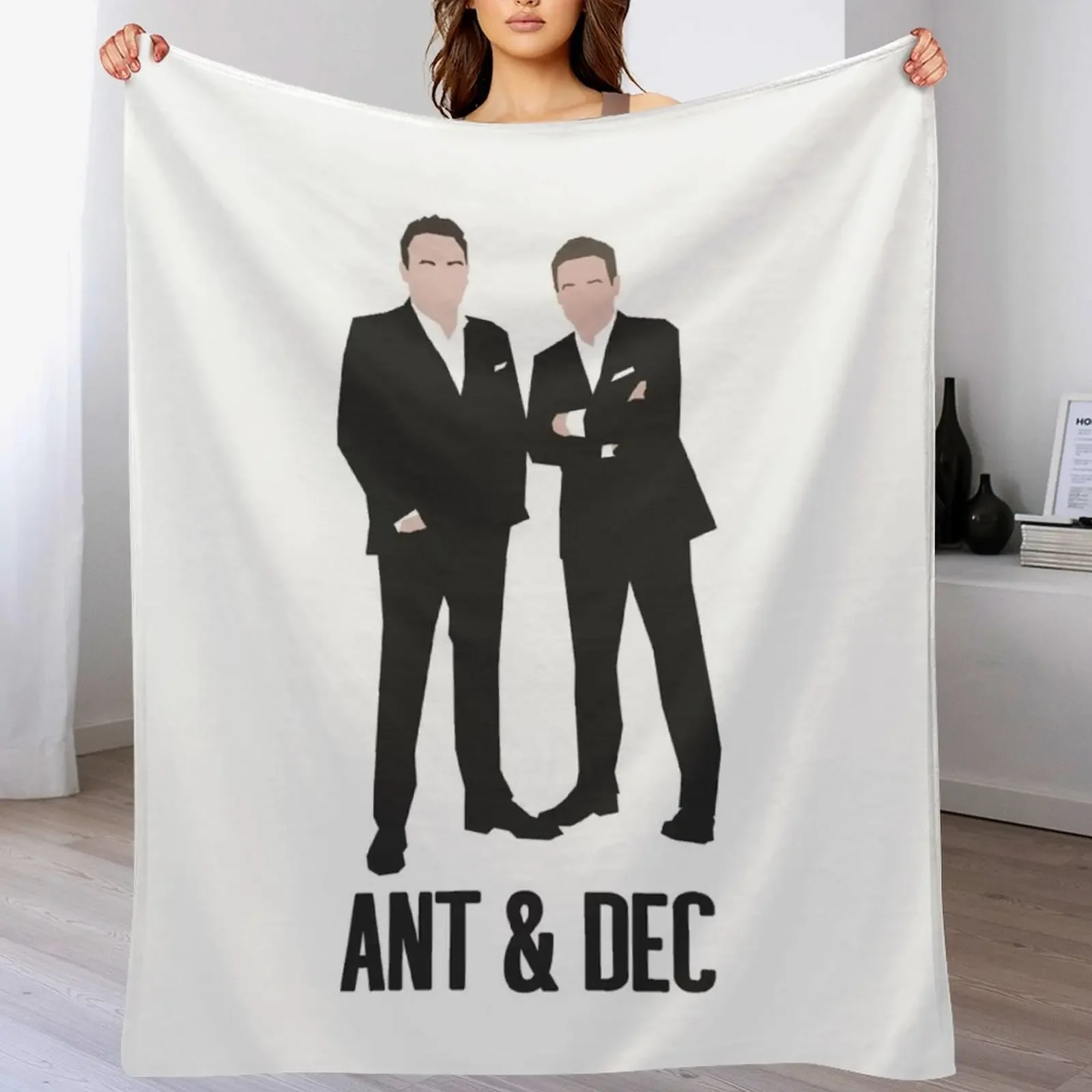 

And and Dec Artwork Throw Blanket Sofa Throw Personalized Gift Blankets For Baby Multi-Purpose Blankets