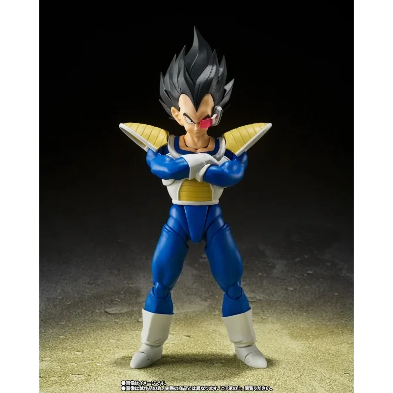 بانداي الأصلي التنين الكرة ض أنيمي SHFiguarts Vegeta الشكل العمل ، جامع مستوى السلطة ، نموذج لعبة ، هدية عيد ميلاد ، في المخزن