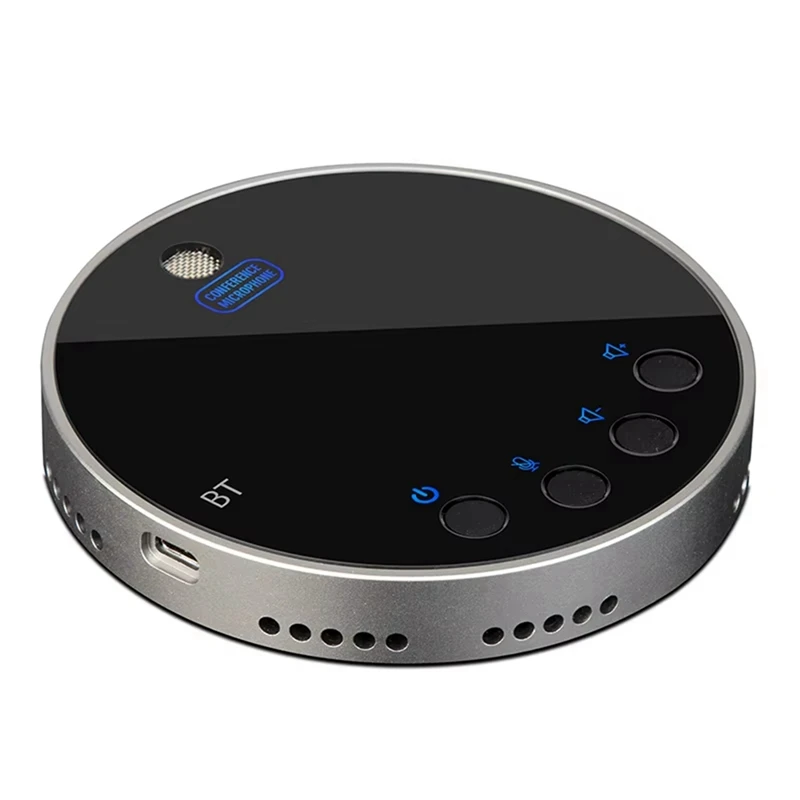 

Bluetooth Speakerphone with Mic, 360° Voice Coverage Conference Microphone for Home Office, Smart Voice Enhance-A09I