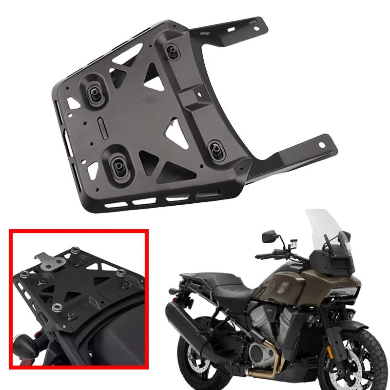 Luggage Carrier For Harley Pan America 1250 2021 2022 Motorcycle Accessories Tail Box Bracket Luggage Rack Rear Trunk Support