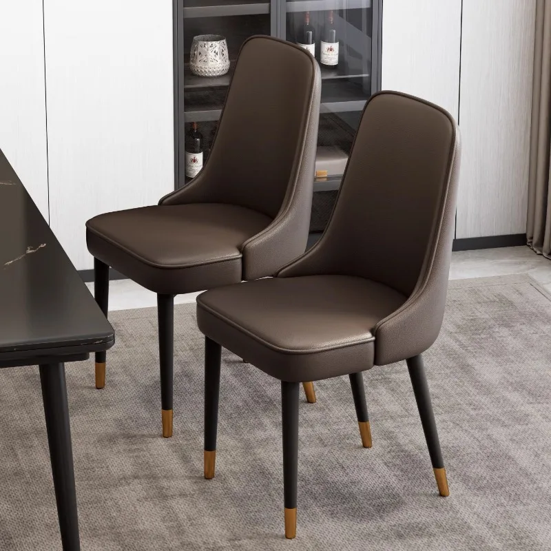 Kitchen Restaurant Dining Chairs Modern Nordic Designer Comfortable Dining Chairs Hotel Clear Muebles Lounge Suite Furniture