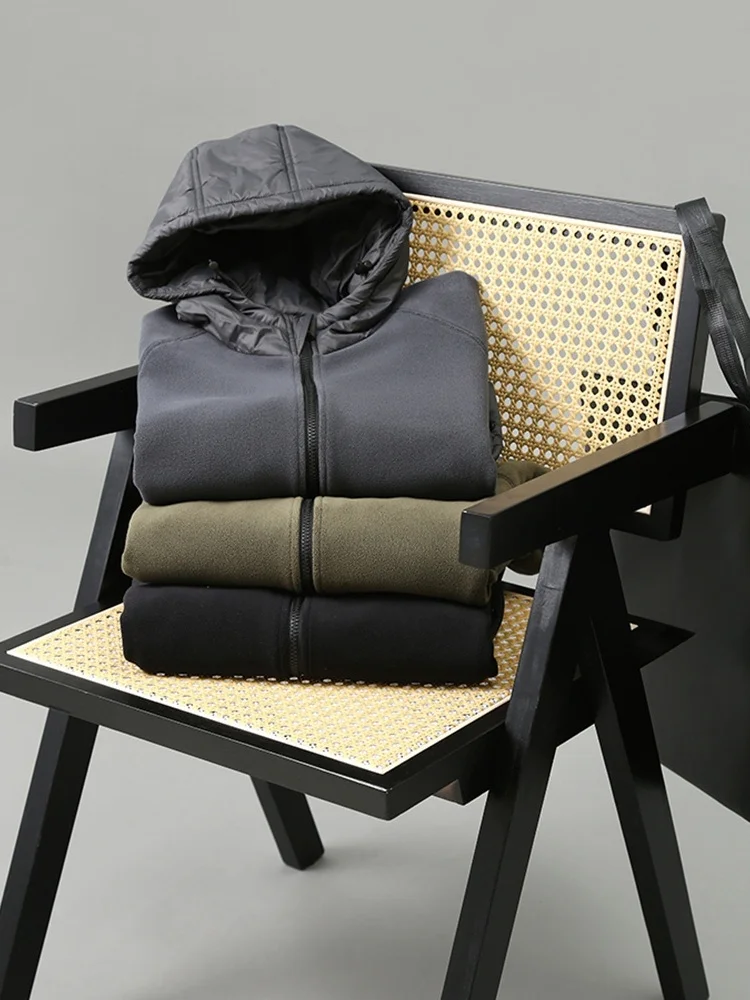  Outdoor Hoodie 580G Polyester Fleece Men Women Couples Warmth Autumn Winter Outdoor Activities Casual Hoodie