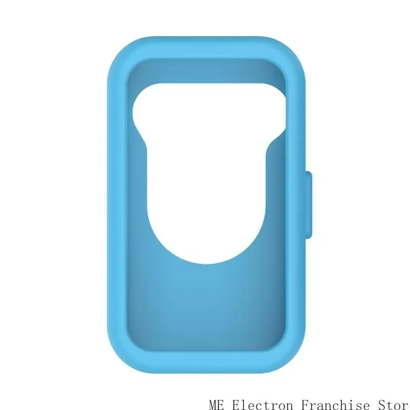 T5EAソフトシリコンケースバンド8/9スマートウォッチスクラッチ耐性プロテクターハーフパックハウジングの保護カバー