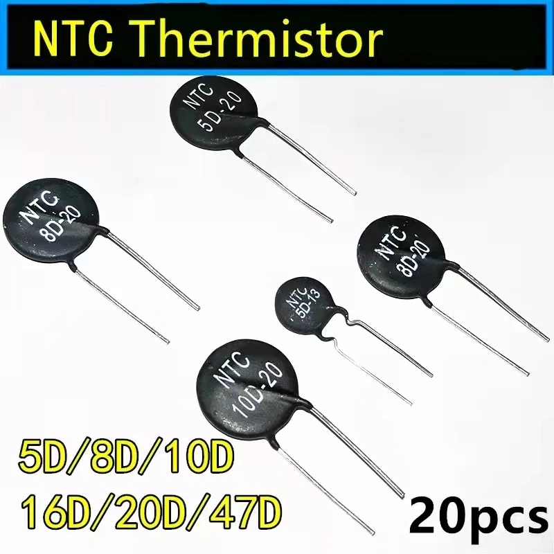 (20Pcs) NTC5D-9 NTC10D-11 Nsp Power Type Ntc-sensoren