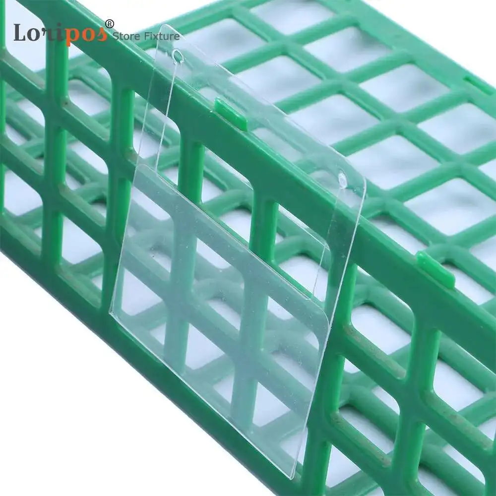 

10 шт./лот, зажим для края полки, подвесной держатель для знака, плакаты, гибкие прозрачные защитные рукава, прозрачные обложки для этикеток для бумаги, ценник