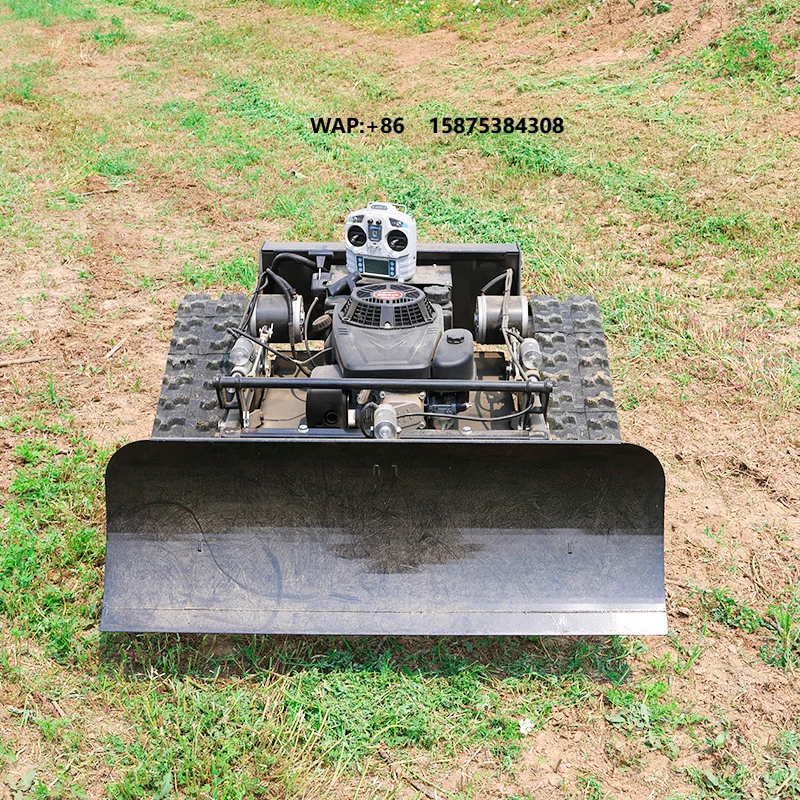 Clearance Promotion Wireless Height Adjustable zero Turn Crawler Remote Control Lawn Mower for Garden