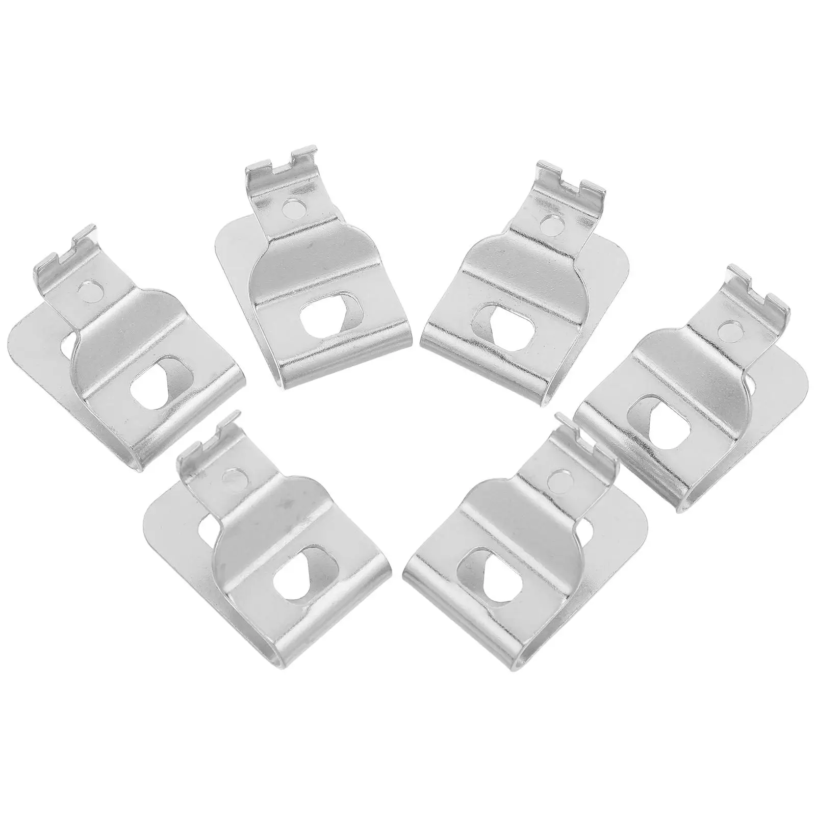 

6pcs Electric Drill Belt Buckle Stainless Steel Clip Hook Accessories Tool Belt Hook Powerful Handy Workmanship Hardware