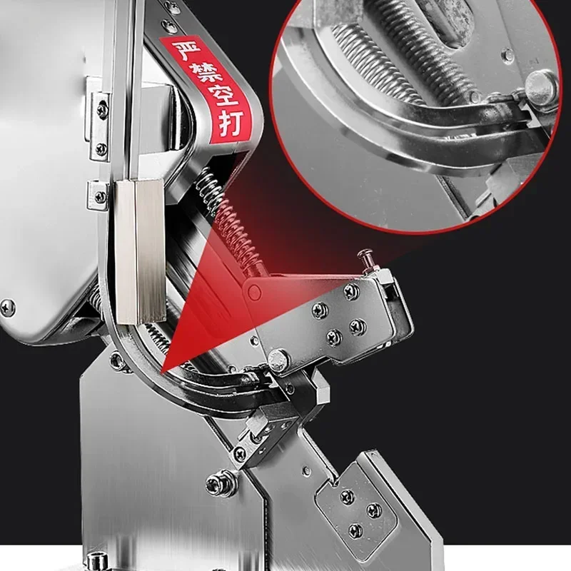 جديد لحم الخنزير السجق مشبك آلة السجق كيس من البلاستيك آلة الختم U على شكل مشبك الألومنيوم مشبك لكمة بطاقة آلة ربط Mach