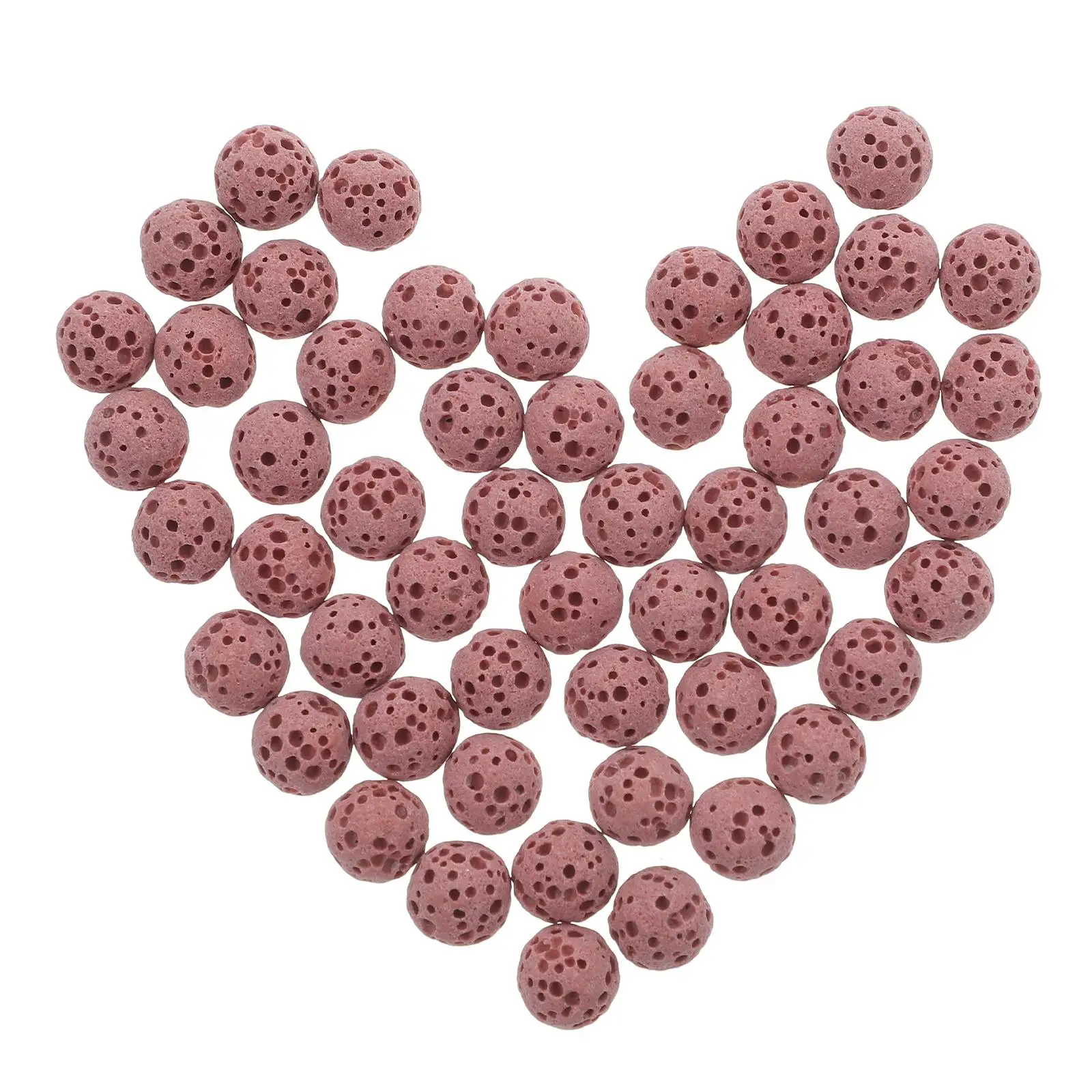 

20 Pcs Diffuser Beads Volcanic Lava Aromatherapy Natural Stone Loose Kit Car Scent Adjustable Intensity Oil Bath Jewelry Making