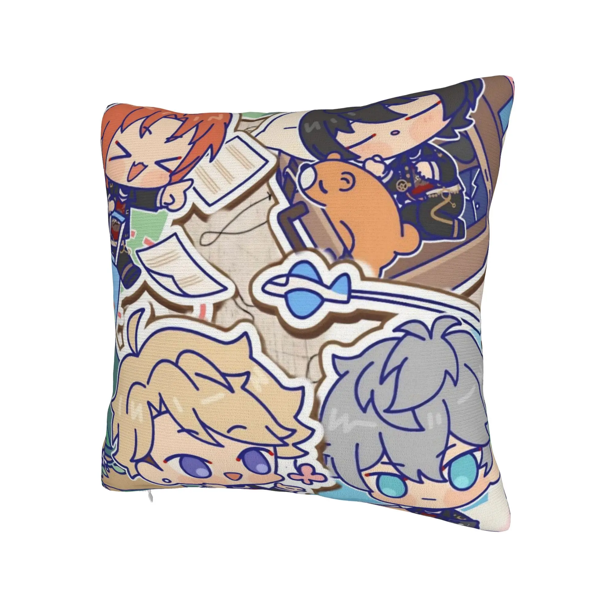 E-Ensemble-Stars Pillowcases Merch Printed Cushion Cover Gift  Throw Pillow Case Cover Home Multiple Sizes