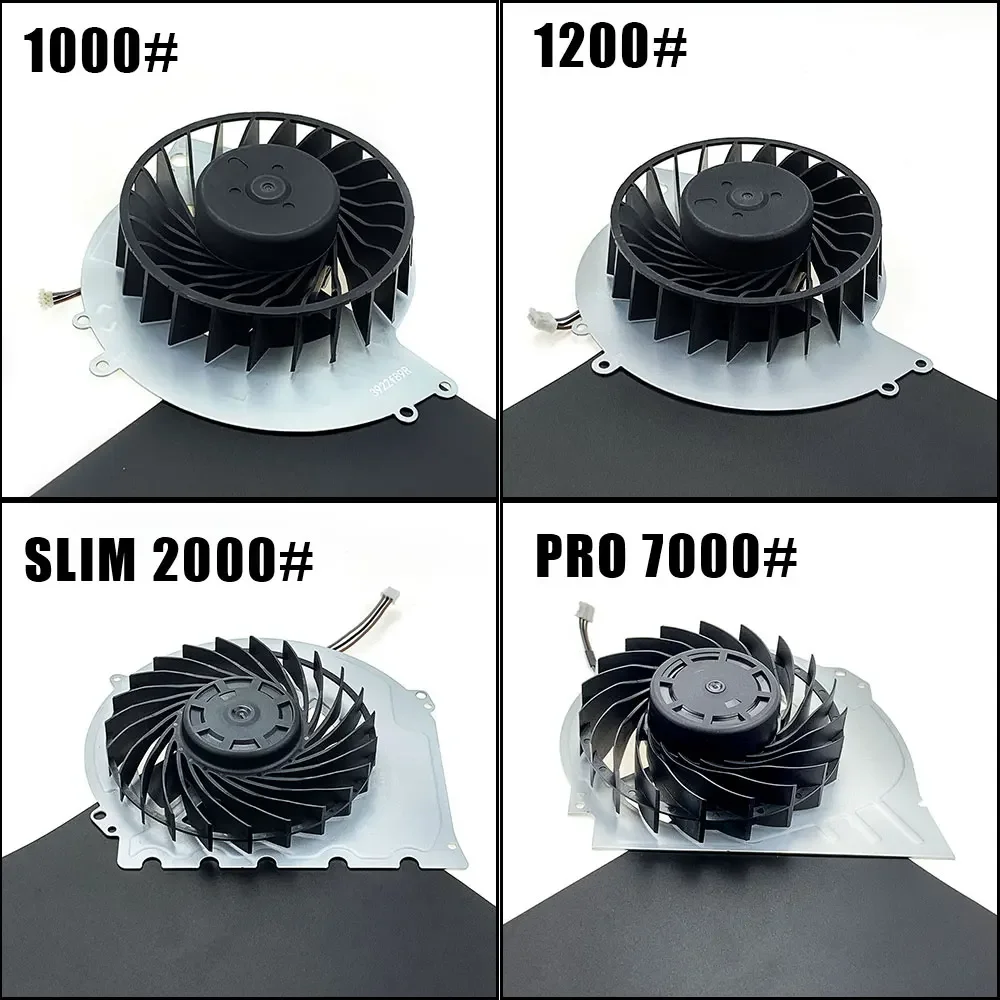

For PS4 Slim Pro 1000 1100 1200 2000 7000 For PS4 10XX 12XX CUH-2015A Internal Cooling Fan Gaming Accessories Dropshipping