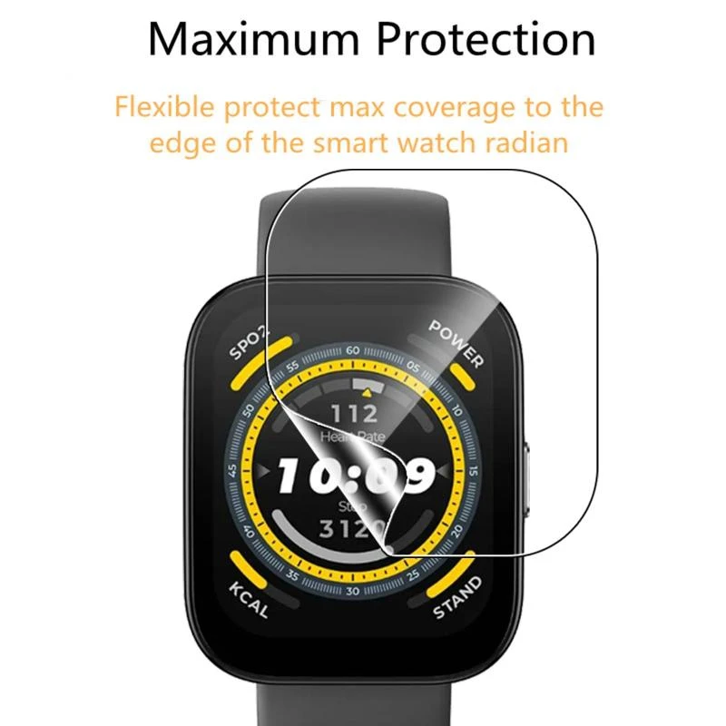 1-5pcs Screen Protector for Amazfit Bip 5 Soft Protective Film for Huami Amazfit Bip 5 Smart Watch Accessories Hydrogel Films