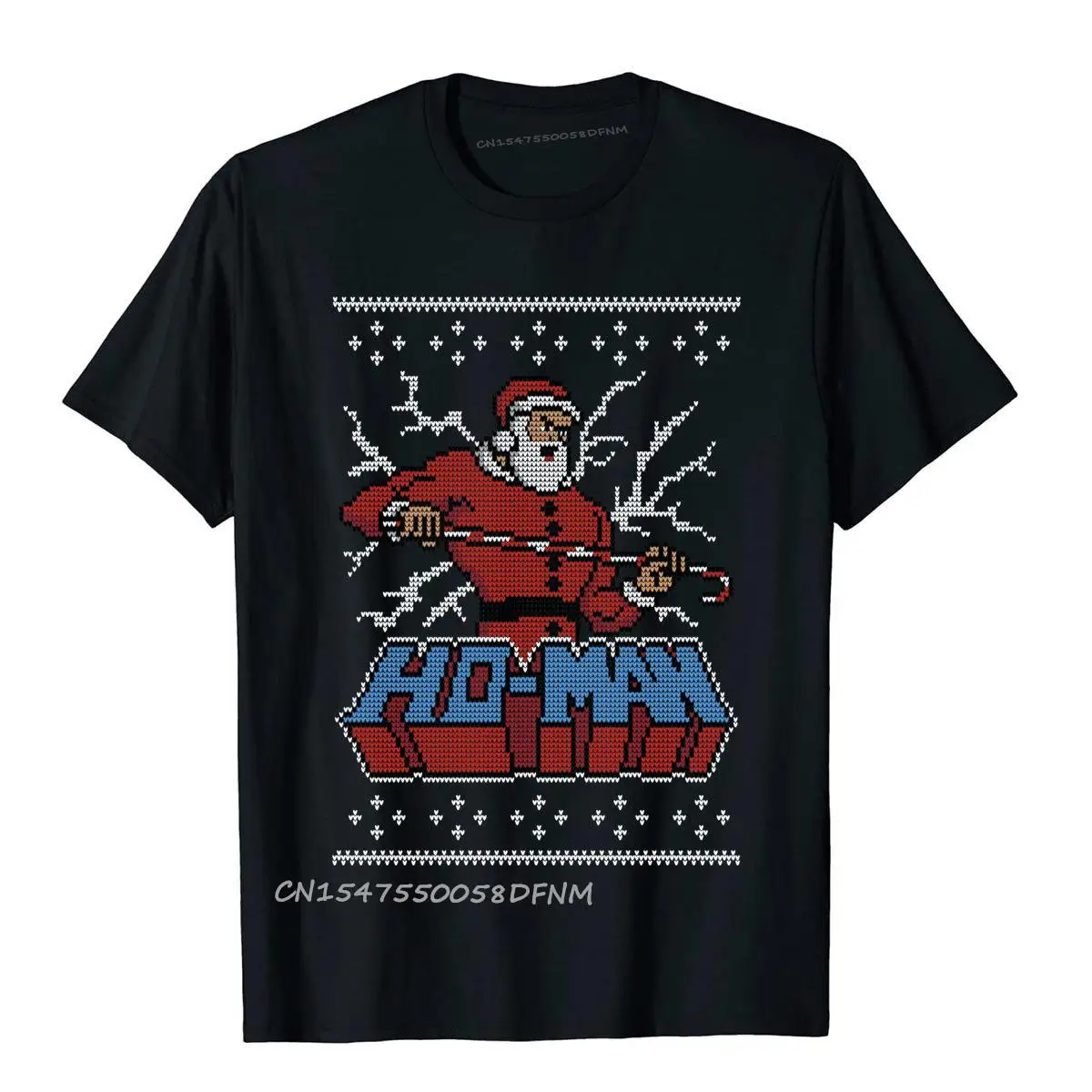 Ho Man Santa Claus Christmas T-Shirt New Arrival 100% Premium Cotton T Shirt For Men Luxury Camiseta T Shirt Camisa Prevailing