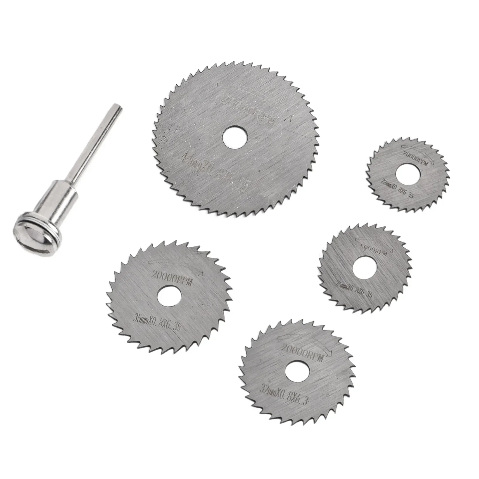 HSS Cutting Disc Compatialble For Wood Plastic Cutting  22 *0.4 * 6.35mm 32* 0.6*6.35mm Rotary Tool Accessories