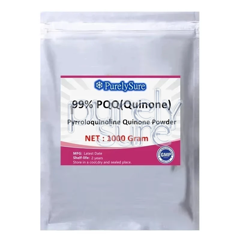 

Customized Aluminum Foil Bag Packaging for 99% Quinone PQQ Powder Inner Pack Double Deck PlasticBag
