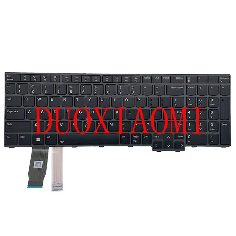 

New US Backlit Keyboard For ThinkPad T16 P16s Gen2 21HH 21HJ P16v Gen1 L15 Gen4