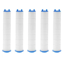 PP Cotton Shower Head Filters Handheld Bathroom Showering Shower Head Accessories 115mm Universal Filter Replacement