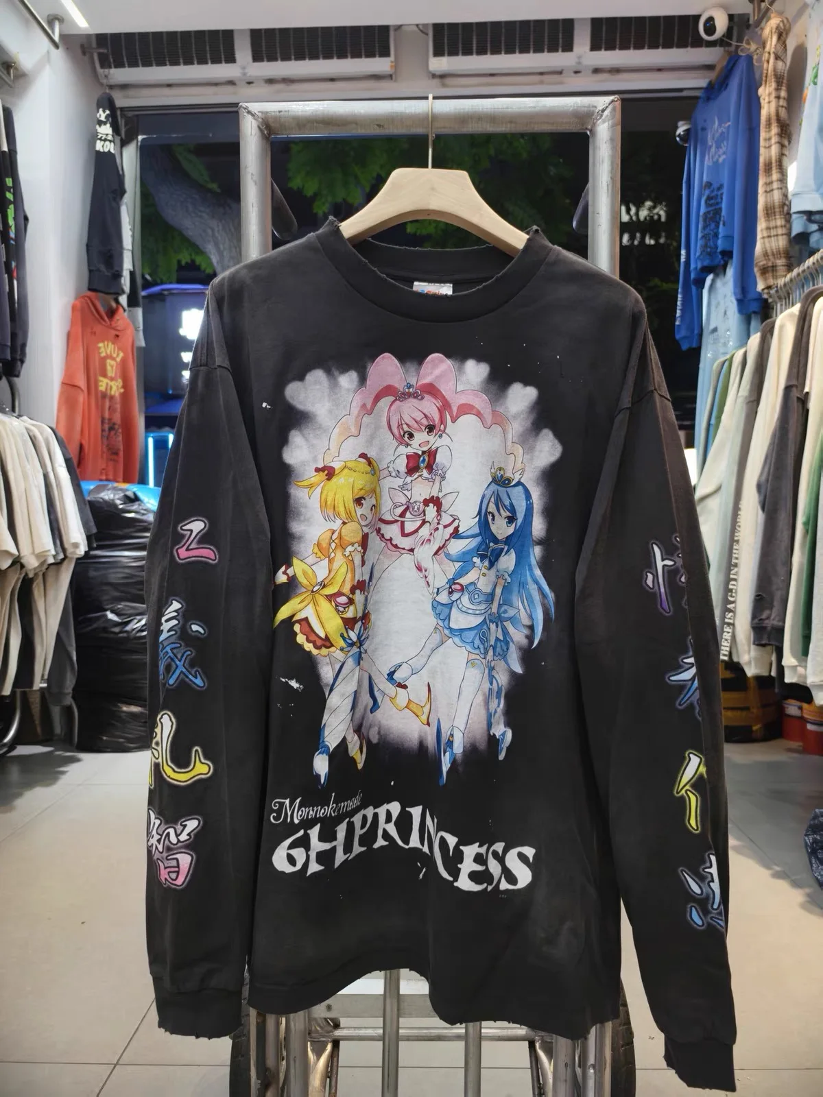 Washed Saint SS26 Magic Girl Print T Shirt Men Women Best Quality T-Shirt Tops Tee