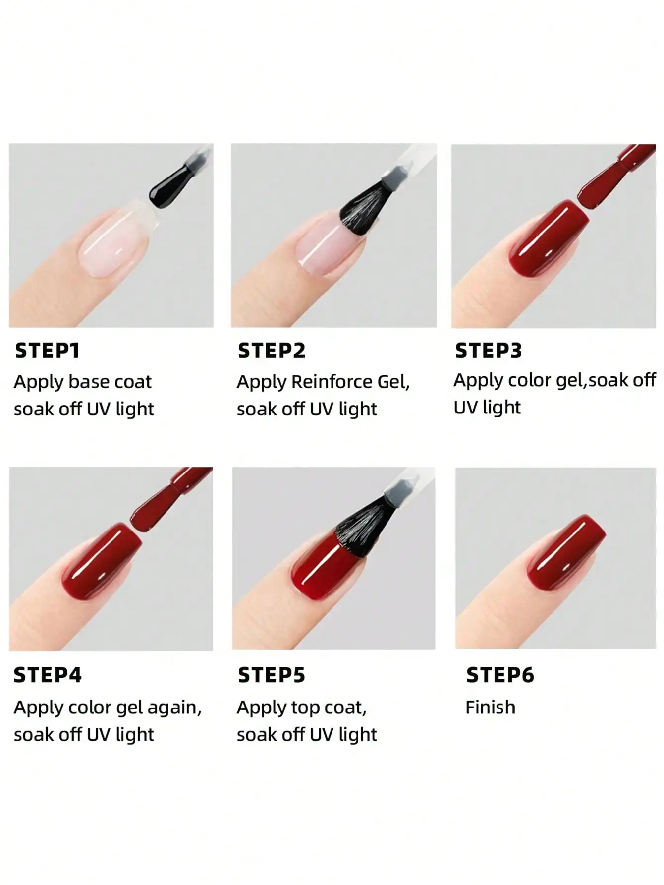 Capa superior de Gel UV/LED de alto brillo profesional, fórmula mejorada para una larga duración, acabado brillante y duradero, 1 ud.