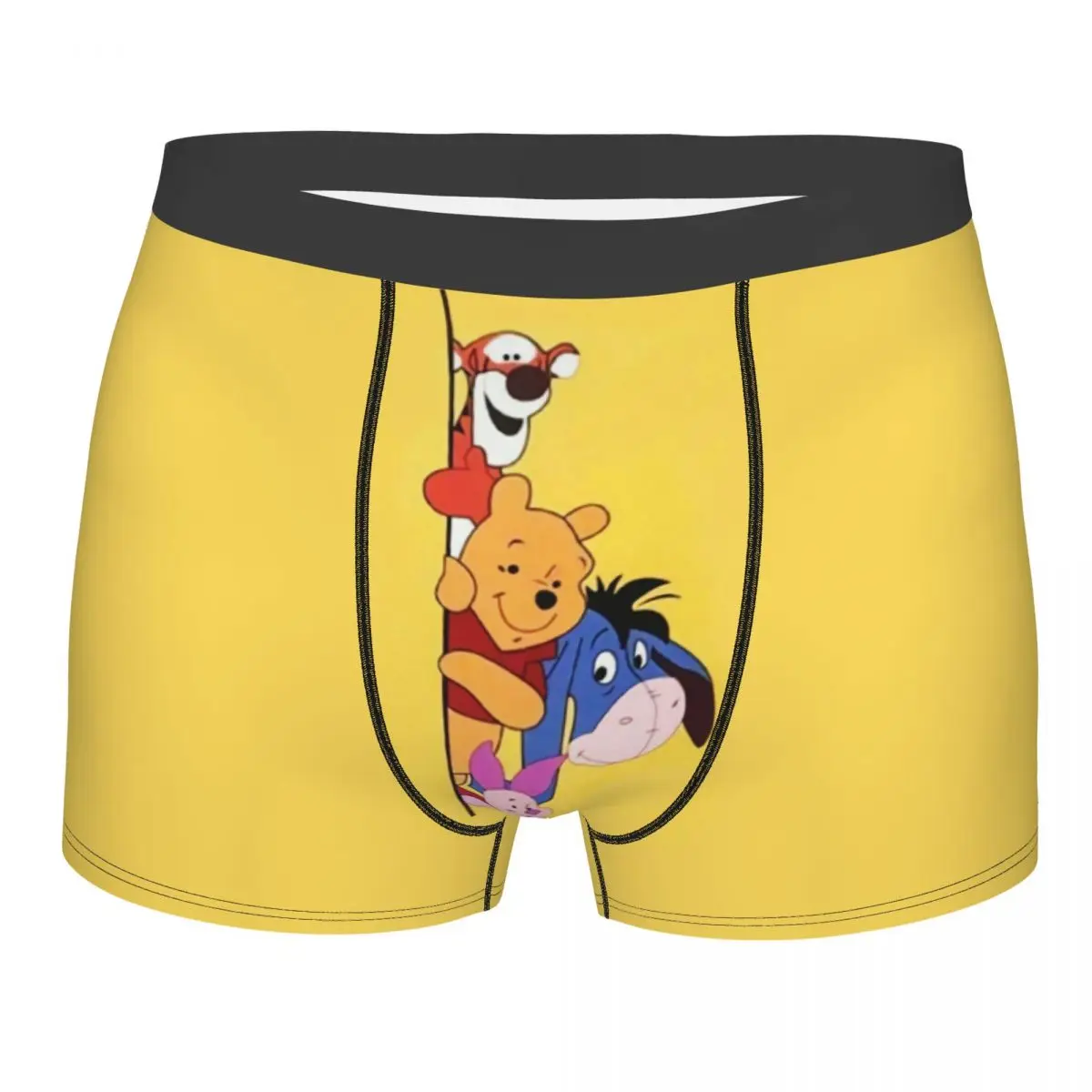 

Нижнее белье My Friends Tigger Pooh на заказ, мужские шорты-боксеры с принтом, трусы, мягкие трусы