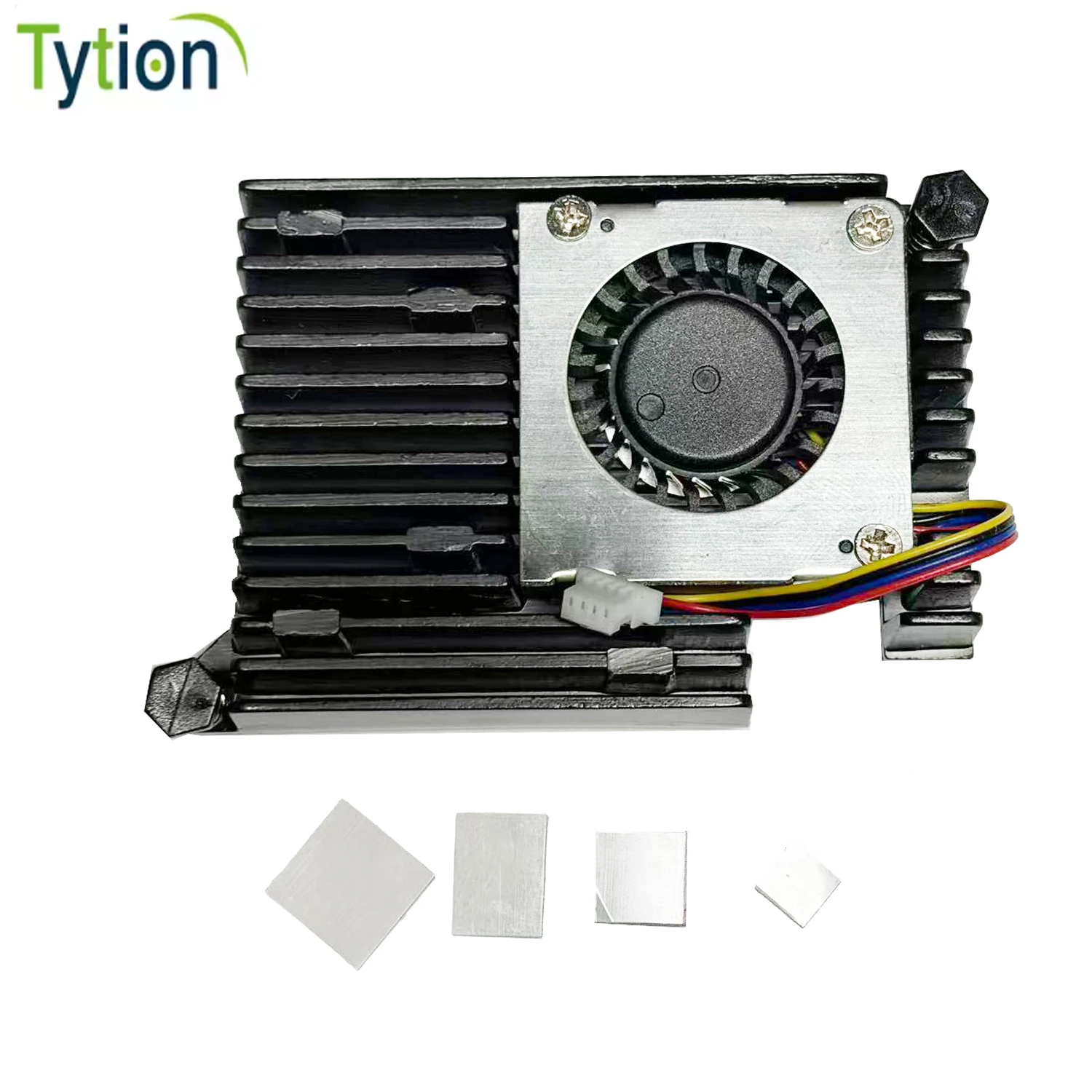 Raspberry Pi 5 Blower Cooling fan Active Aluminum Cooling Radiator PWM tTemperature Control and speed Regulation Low noise