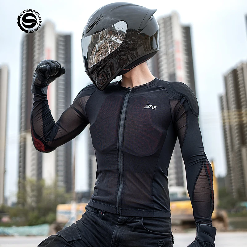 Weightlight Jacket Motorcycle Full Body Armor Protection Jackets Motocross Racing Clothing Suit Moto Riding Protectors Jackets