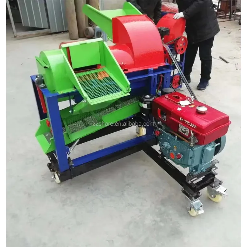 

Maize Corn Cob Peeler Sheller Wheat Thresher Machine Price