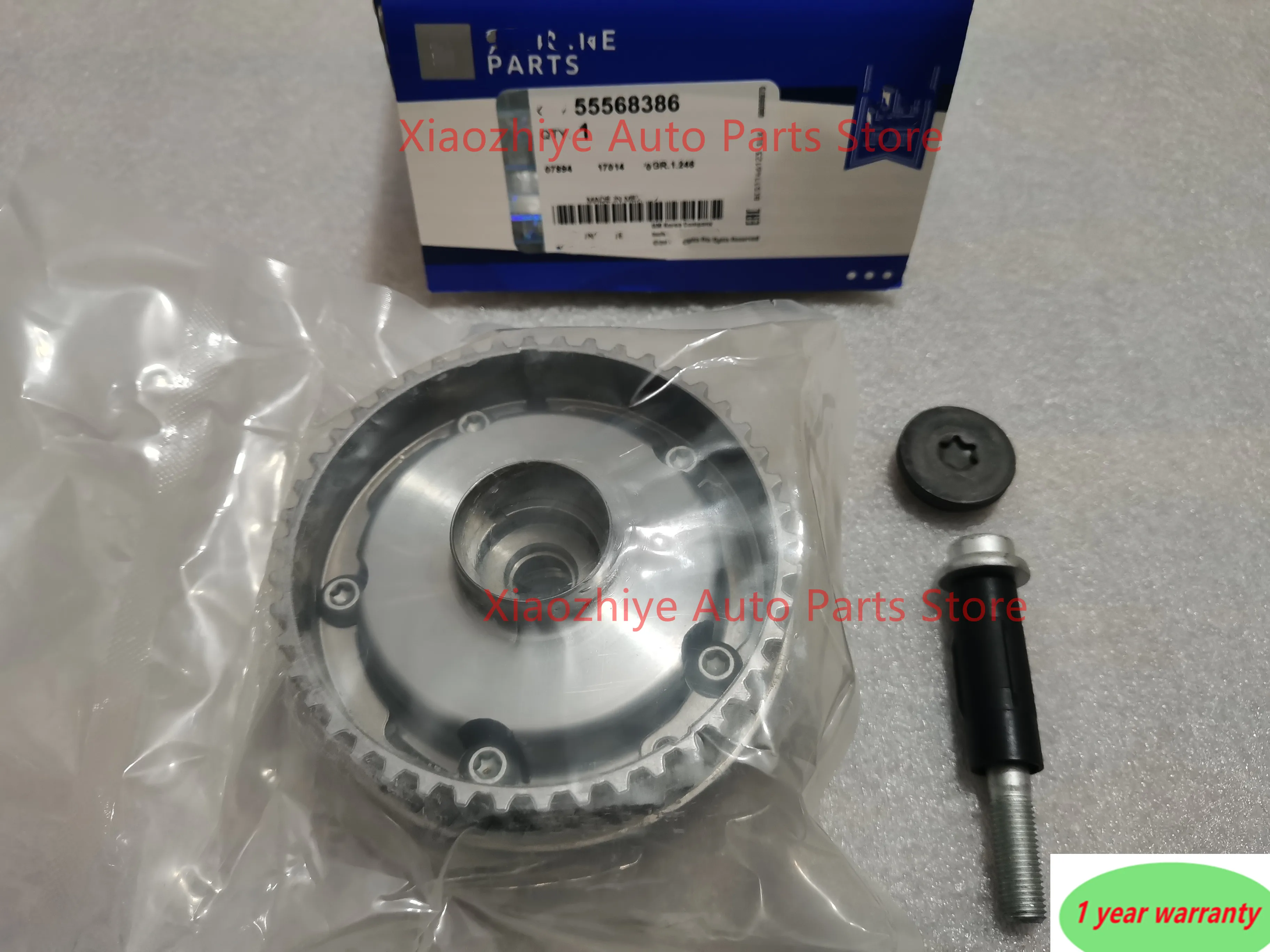 1 par Intake Exhaust Engine Timing Camshaft Cam Gear 55567048 55568386 For Chevrolet- Aveo Cruze Sonic Opel Vauxhall Astra image 3