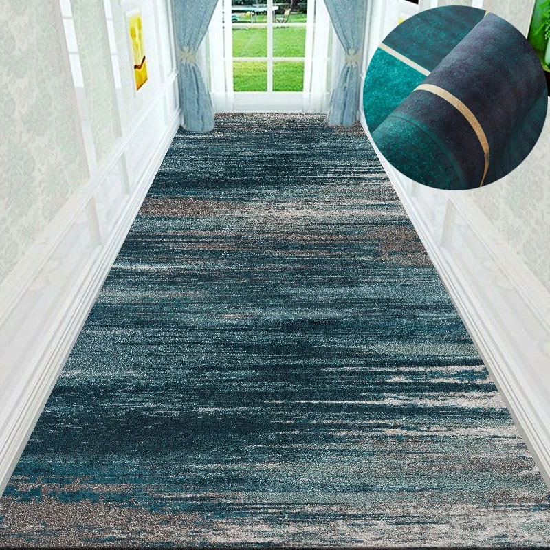 Abstract Artistic Carpets for Living Room Decor Long Corridor Carpet Hall Runner Decoration Bedroom Rug Non-slip Stair Door Mat