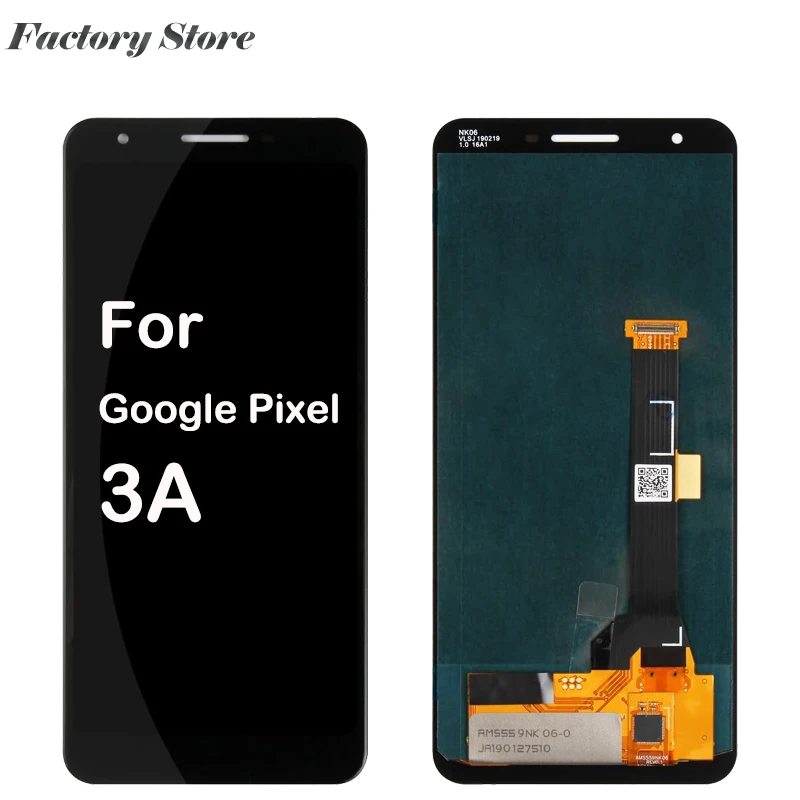 Display for Google Pixel 3A OLED Screen Replacement Touch LCD Screen Digitizer Assembly Google Pixel 3A G020A G020E G020B OLED