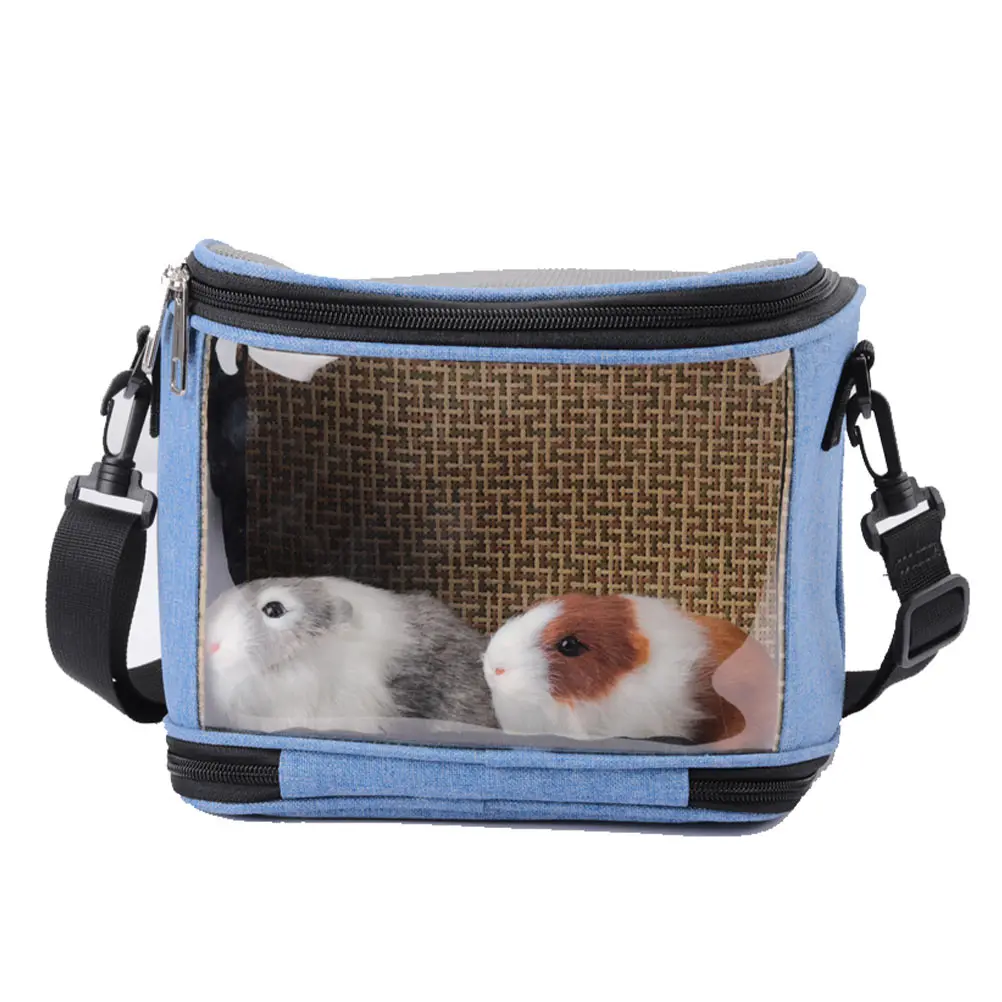 

1Pcs Pet Outdoor Bag for Hamster Carrier Case Small Animal Travel Cage Breathable Portable Chinchilla Hedgehog Rabbit Pouch