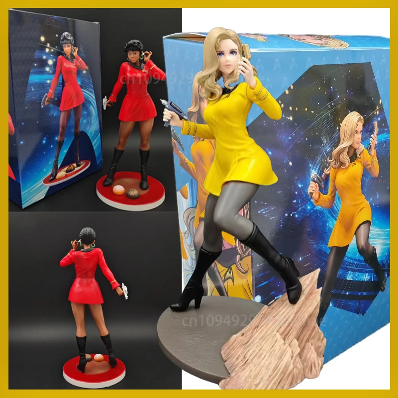 

Star Trek 2009 In Stock Movie Commander Nyota Uhura 1/7 Figures Toy Pvc Statue Model Desktop Decorative Ornaments Toy Kids Gifts