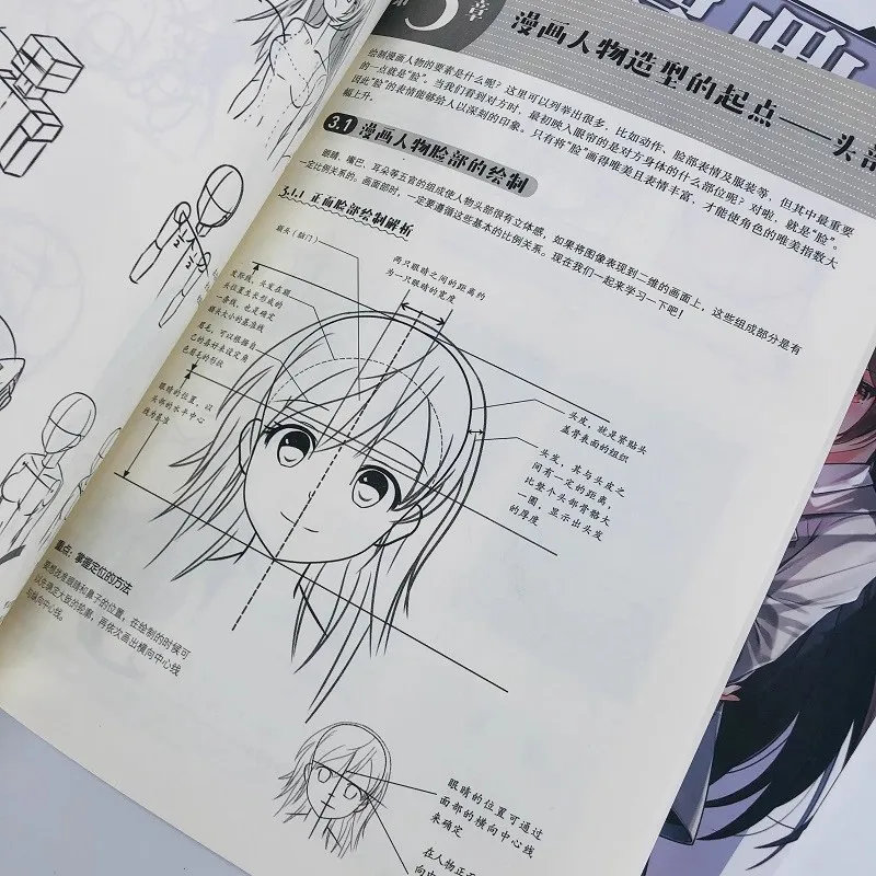 Manga Drawing Guide for Absolute Beginners Comprehensive Basic Skills Step-by-Step Sketching Tutorial Book
