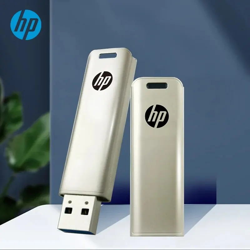 HP USB Flash Drive 32GB 64GB Pen Drive Creative Personality Car Music Gift High-Speed USB 2.0 PenDrive