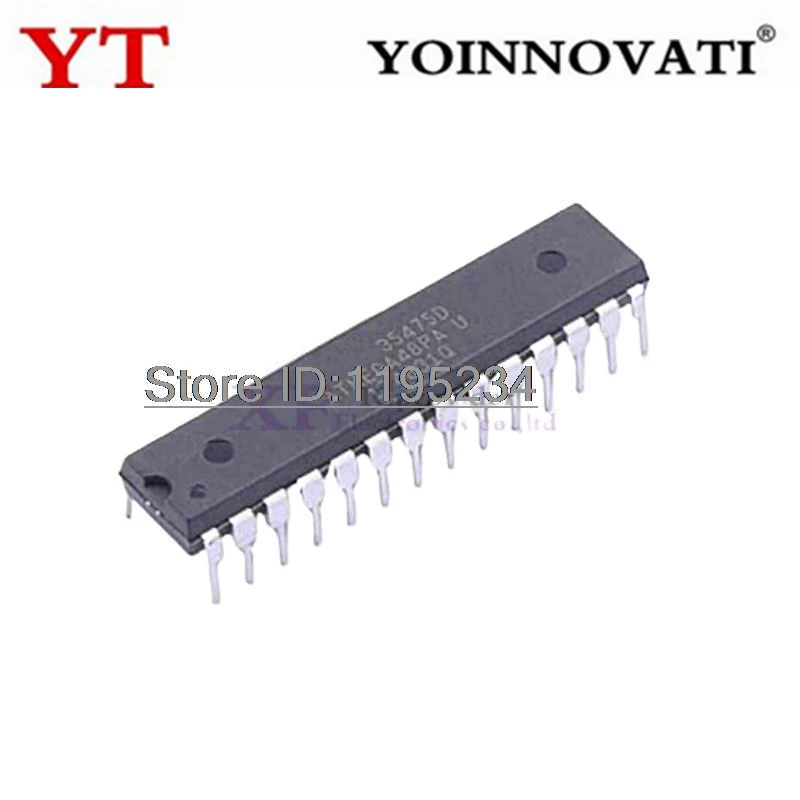 2PCs 100% New ATMEGA48V-10PU ATMEGA48V ATMEGA48-20PU ATMEGA48 ATMEGA48PA-PU ATMEGA48PA ATMEGA48PV-10PU DIP-28