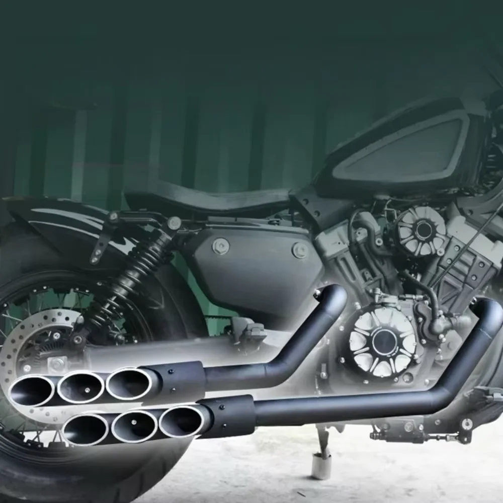 For Benda Chinchilla300 modified full exhaust pipe, the sound is deep, thick and powerful