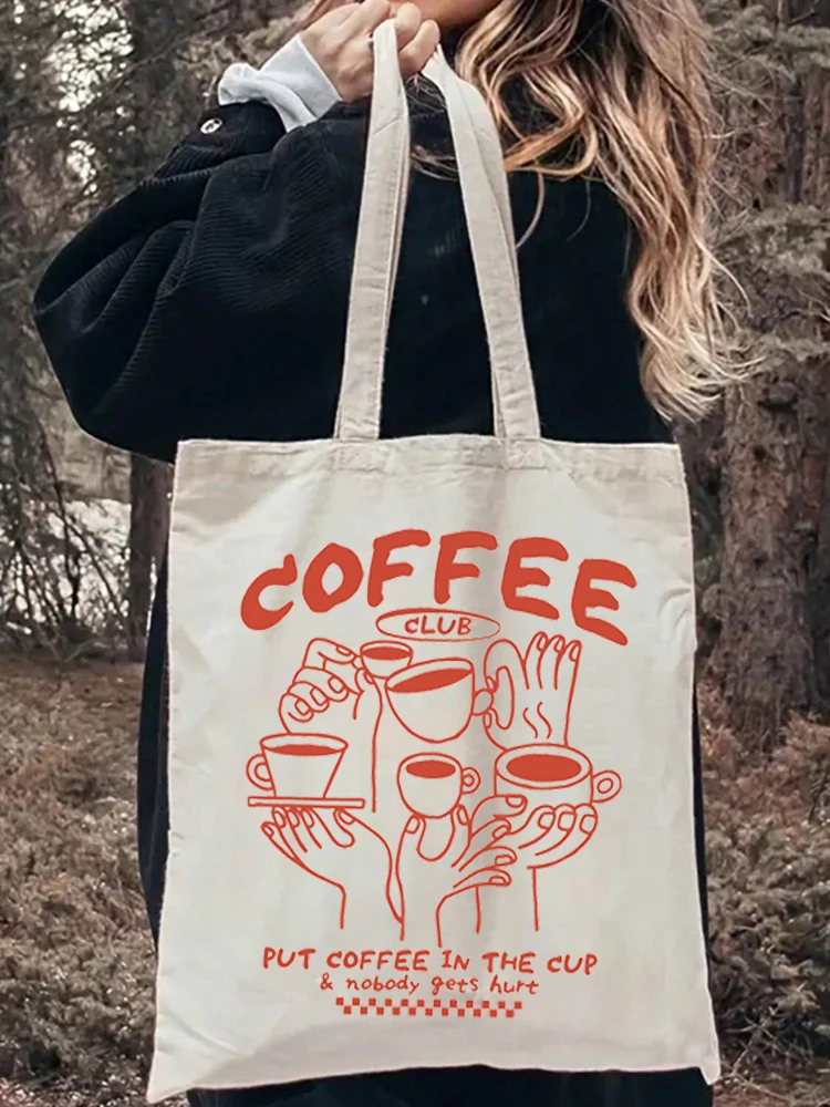 Coffee Equipment Travel Bag - 1pc borse da donna in tela