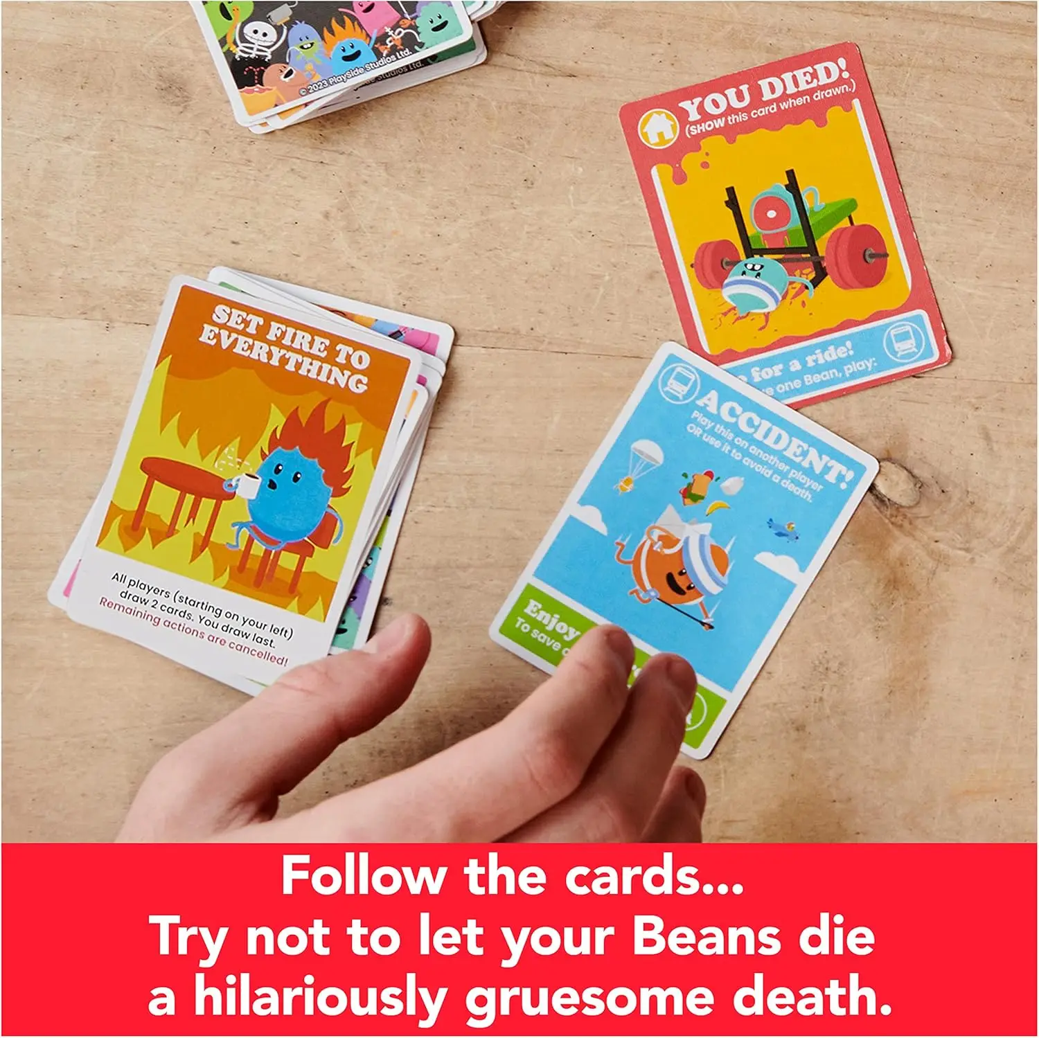 Spin Master Games, Dumb Ways to Die: un juego de cartas viral adecuado para la universidad, cumpleaños y más, juegos familiares, juegos de fiesta