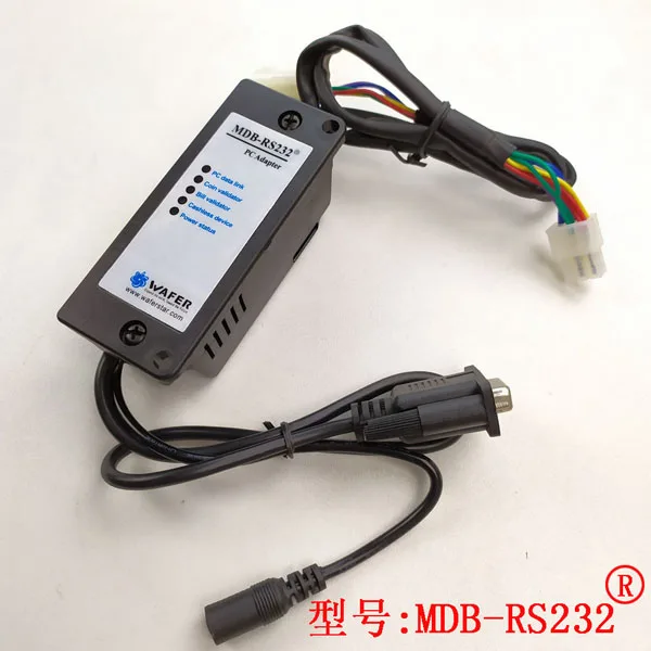 Vending Machine Card Reader MDB Protocol Serial Port Adapter MDB-RS232 Connected to NAYAX VPOS Card Reader