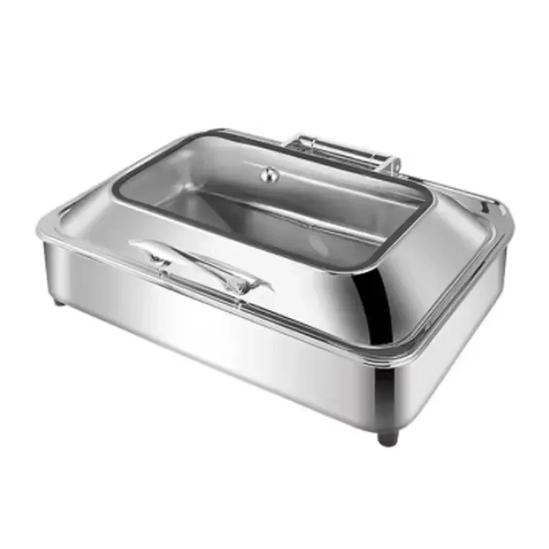 Wholesale Catering Restaurant Stainless Steel Chafing Dishes Food Warmer Set Buffet Stove